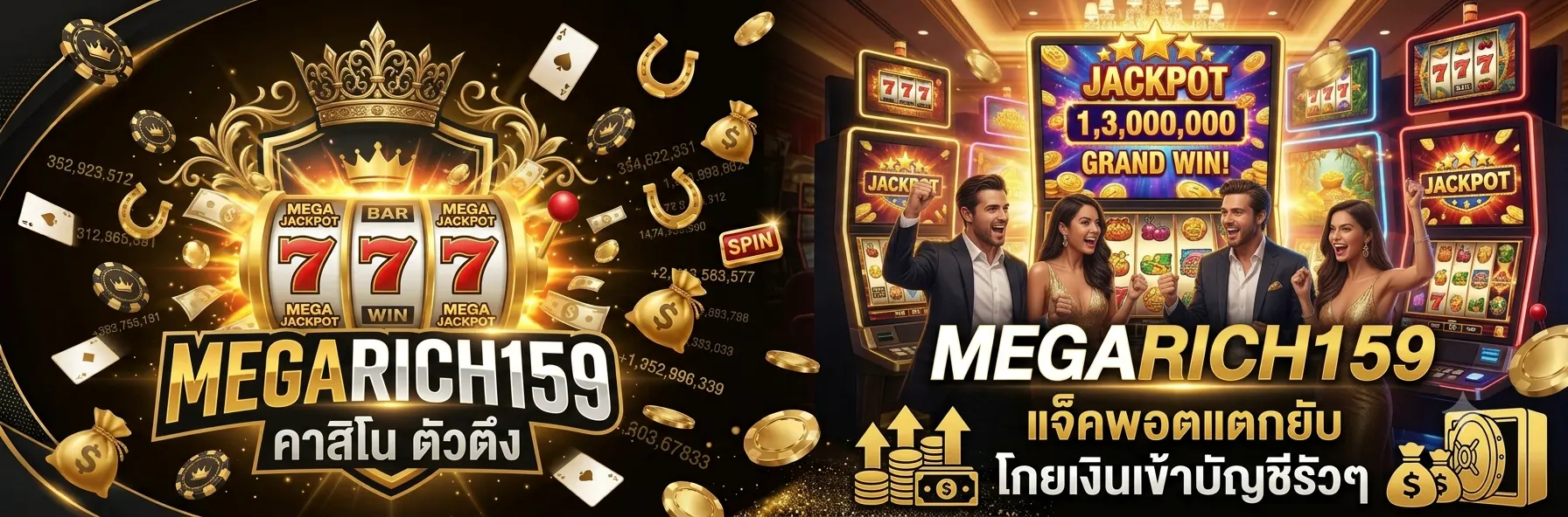 megarich159 คาสิโนสด มันส์ที่สุดในไทย